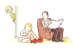 Parents noting child is scratching