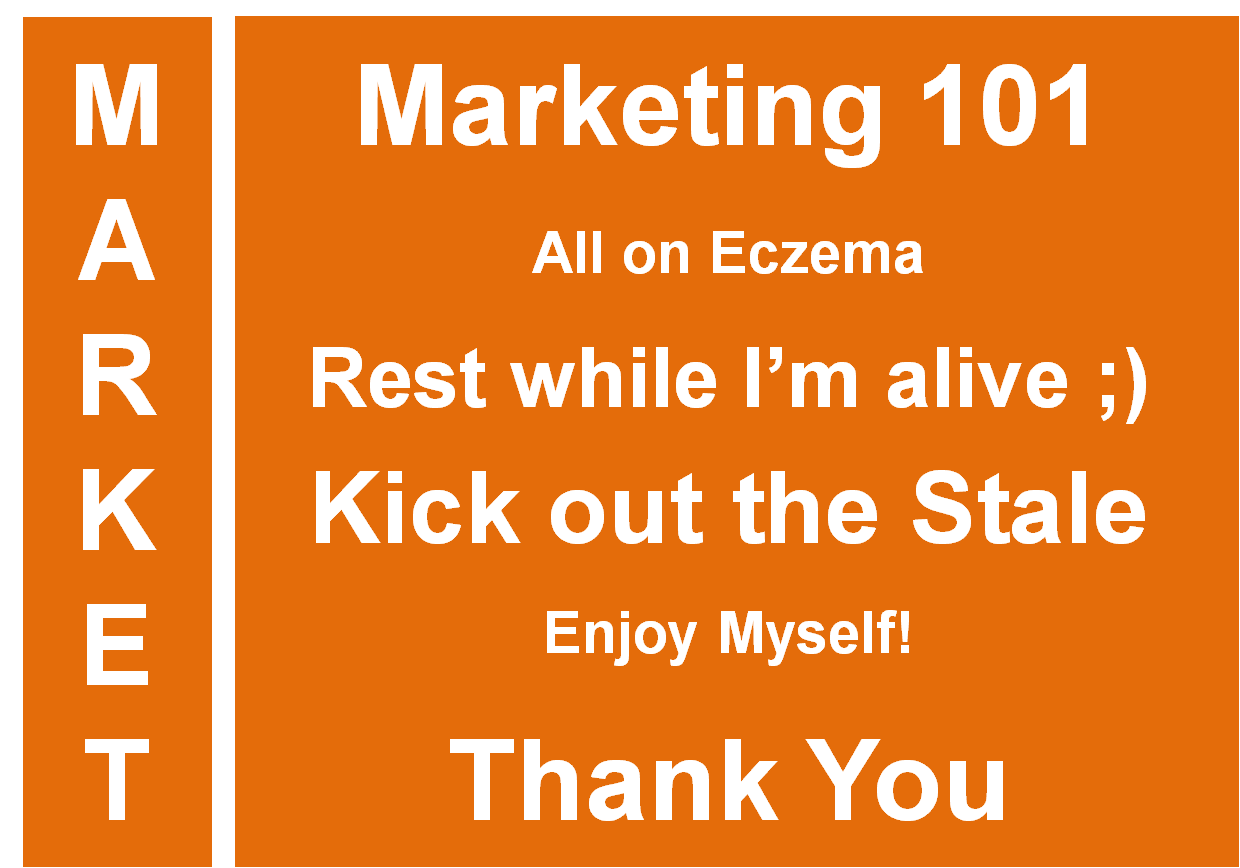 Marketing is my top priority!