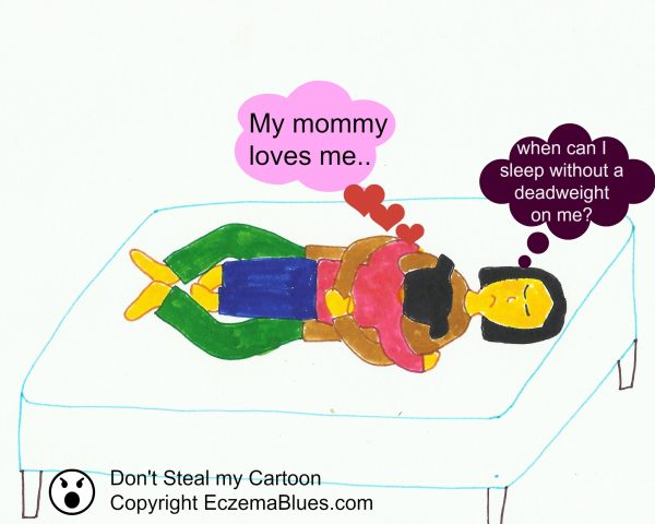 Parent's Love for Eczema Child - Cosleeping