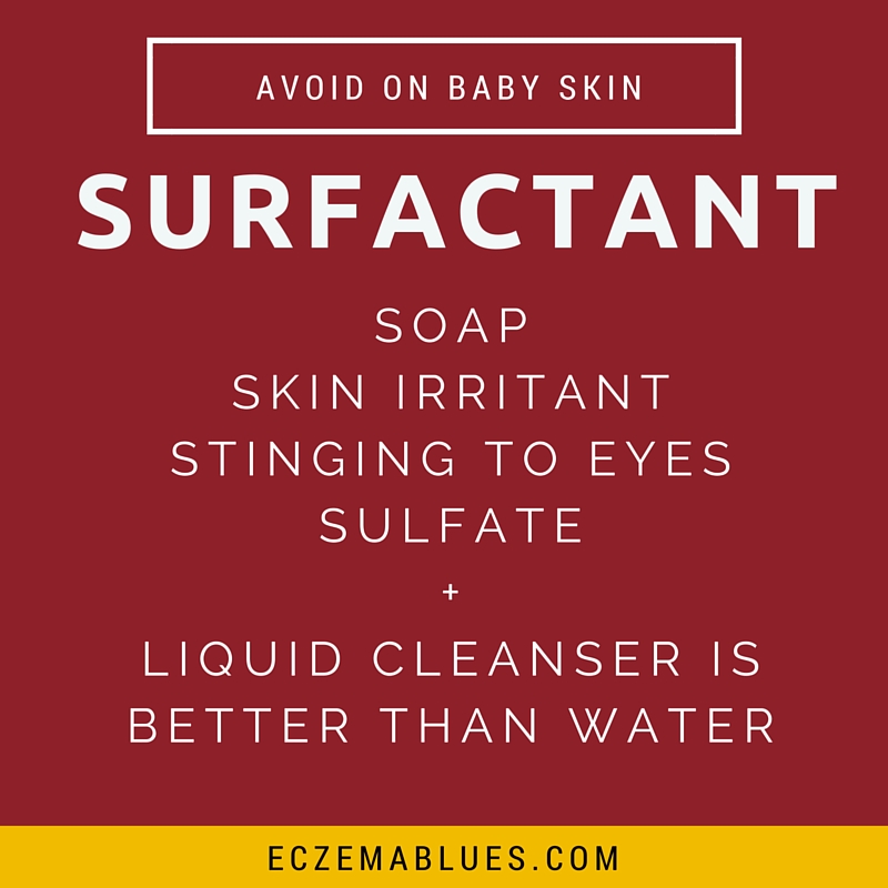Learning about cleansers for Baby Skin